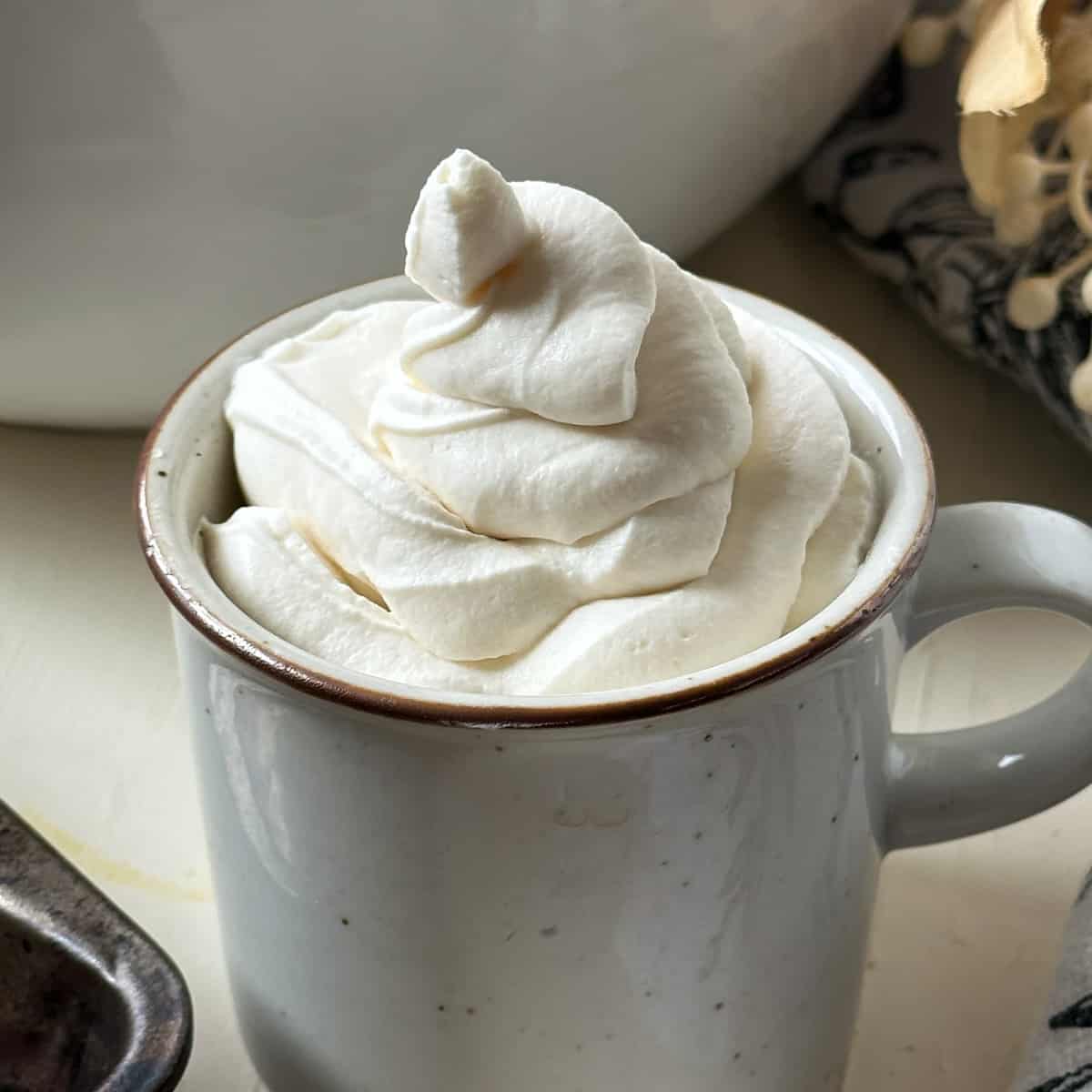 Simple Homemade Whipped Cream - Foragers of Happiness